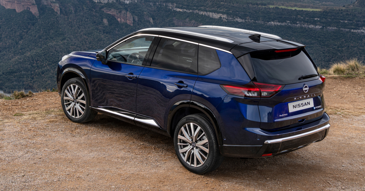 Nissan X-Trail front part of the 2026 model year