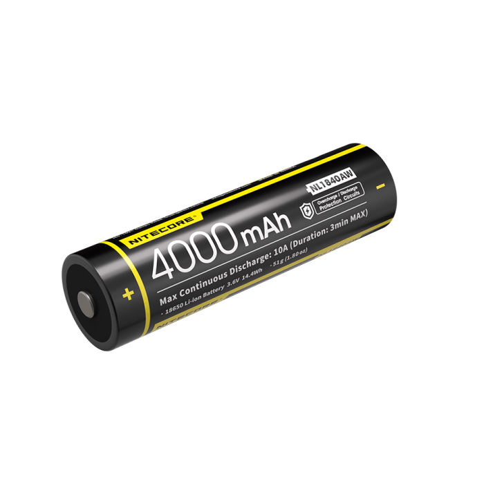 Nitecore NL1840AW аккумулятор вид 1