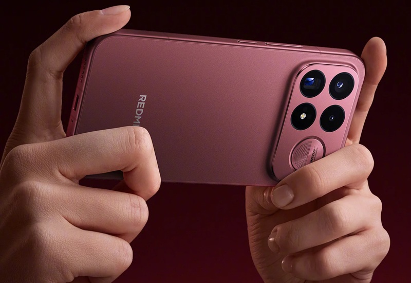 Le Redmi K100 Pro avec son écran OLED plat 6,59 pouces et son bloc caméra 200 MP.