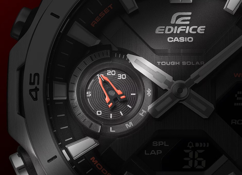 Casio Edifice ECB-2300D-2A Watch - Details