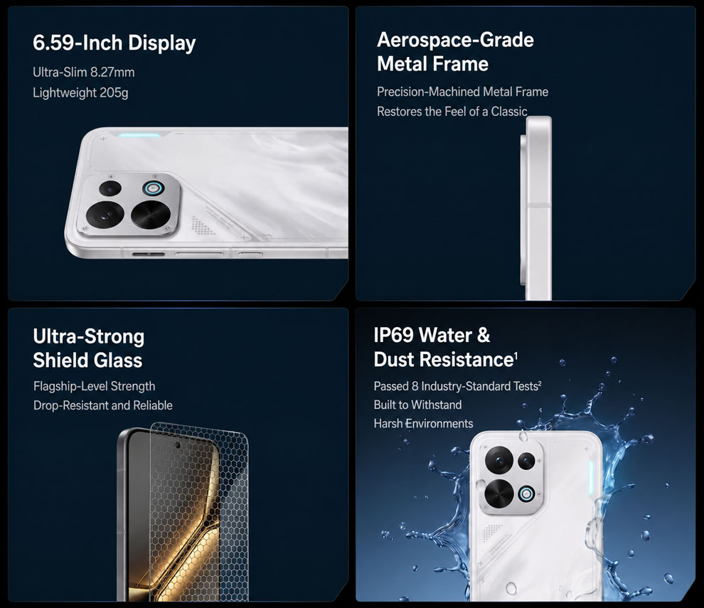 Les certifications de protection du K15. Illustration : Oppo