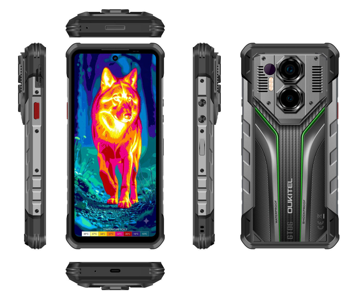 Зображення Oukitel WP70 Ultra - вид ззаду
