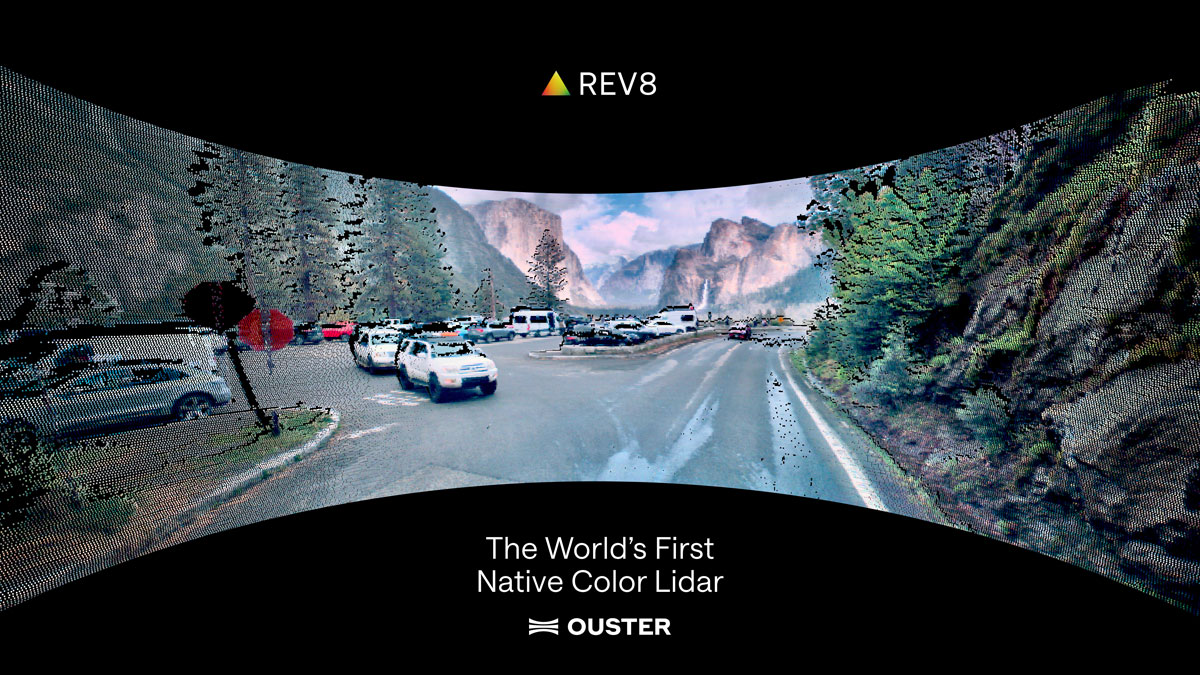 Ouster Rev8 OS сенсор