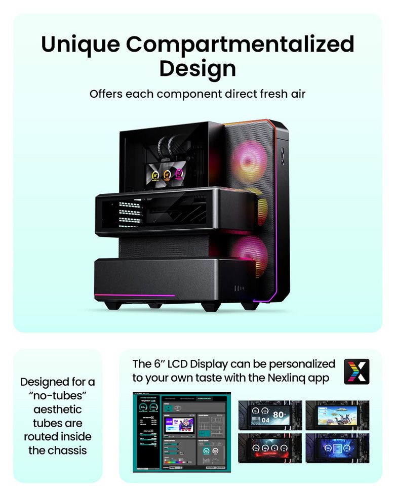 Phanteks EX5 Max с экраном