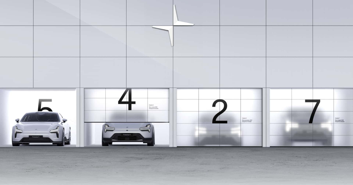 Тизер новых моделей Polestar