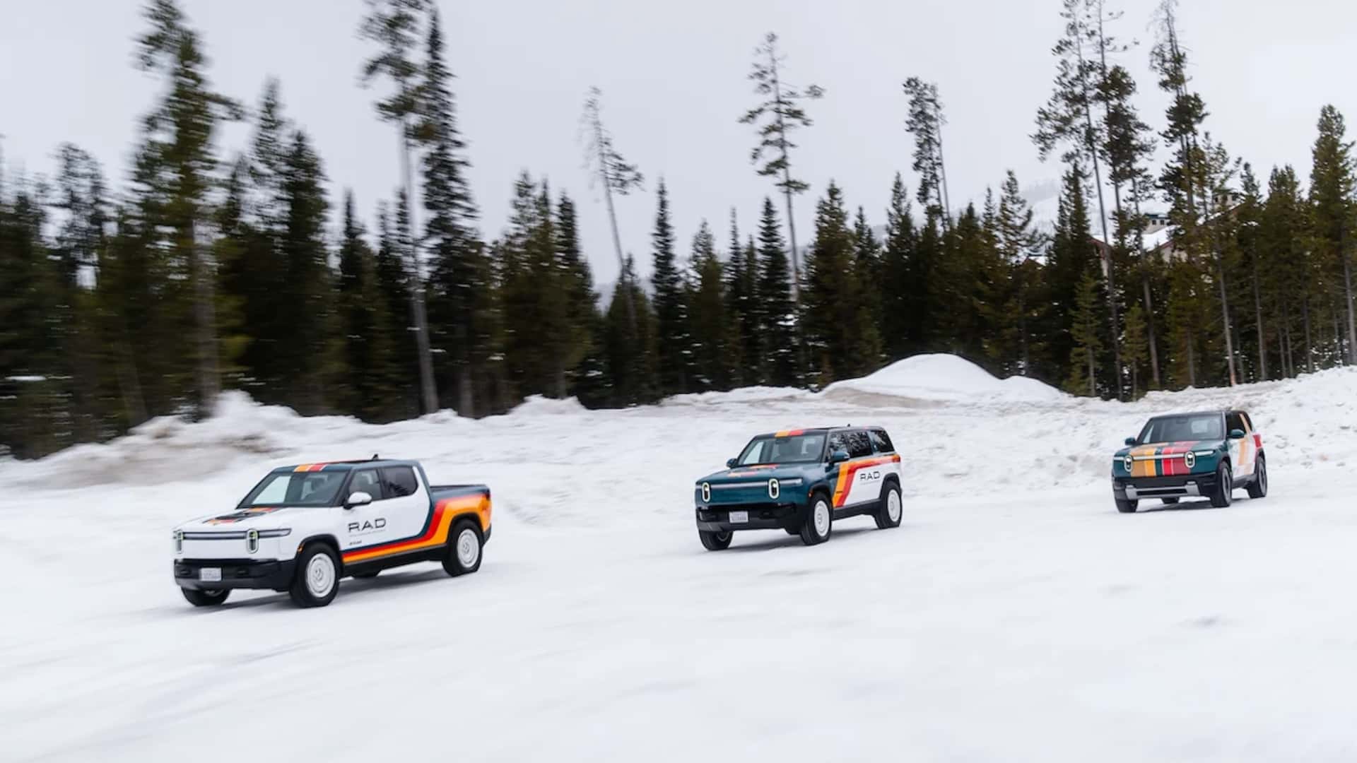 Rivian RAD off-road testing