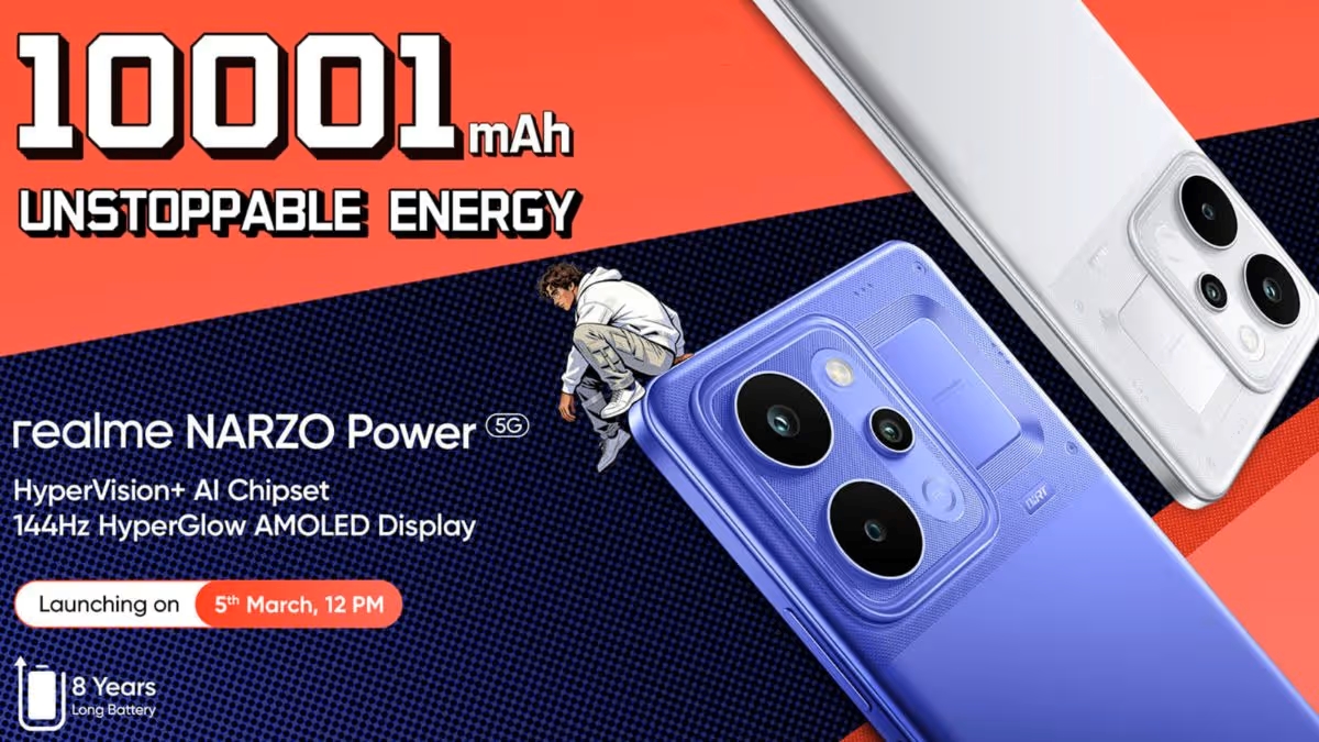 Анонс Realme Narzo Power 5G