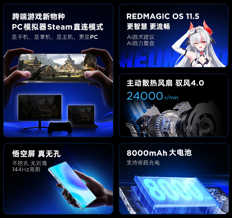 Key specifications at a glance. Illustration: Nubia