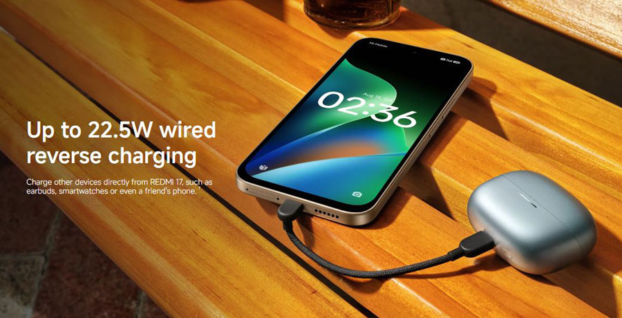 Interface HyperOS 3 sous Android 16 sur le Redmi 17.