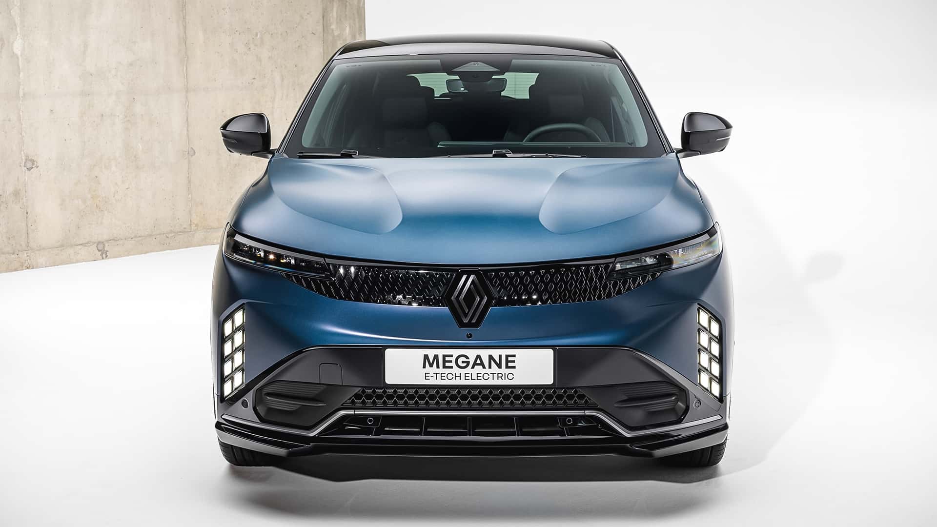 Renault Megane E-Tech Electric передня частина дизайну