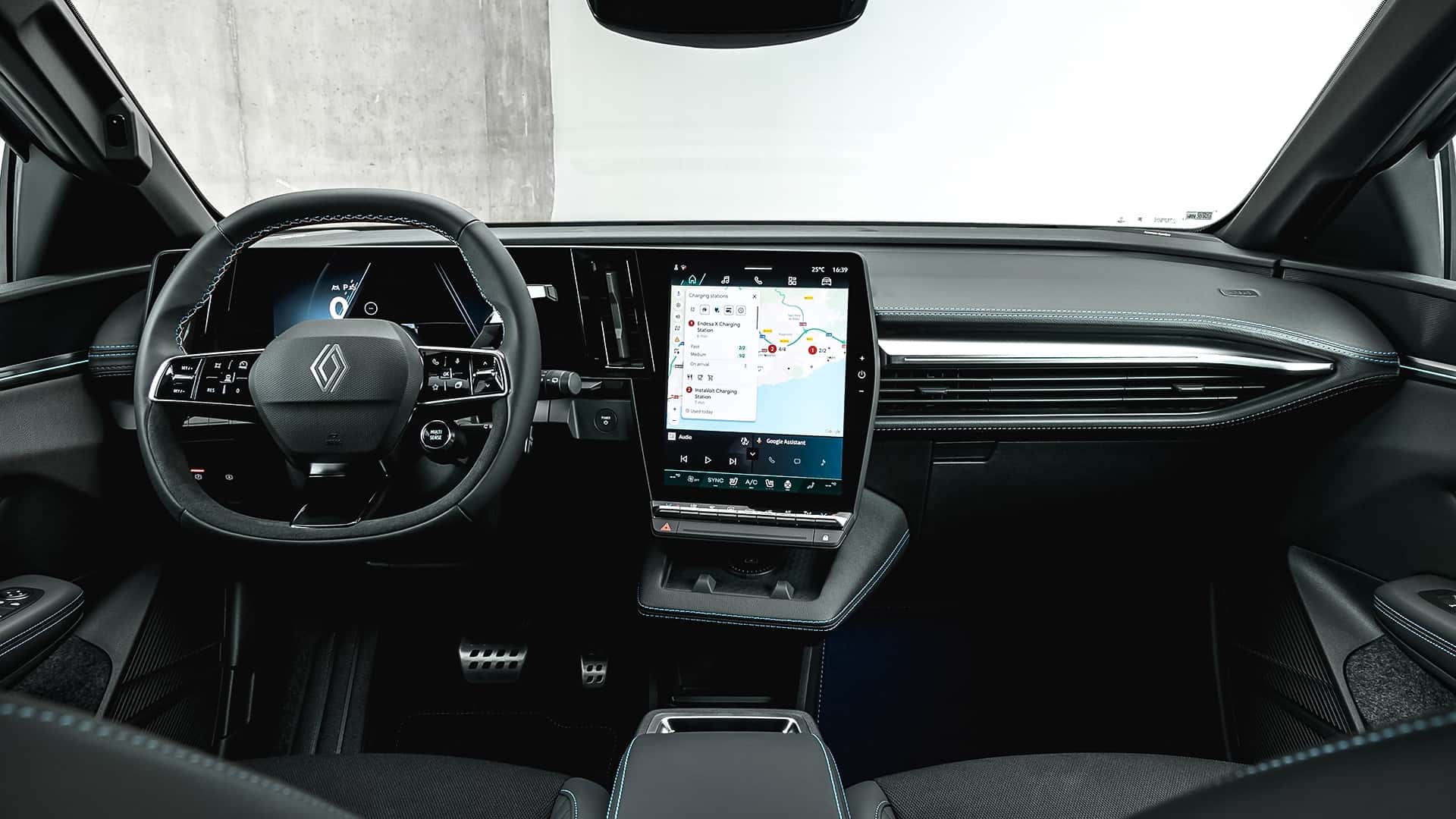 Renault Megane E-Tech Electric цифрова панель приладів OpenR