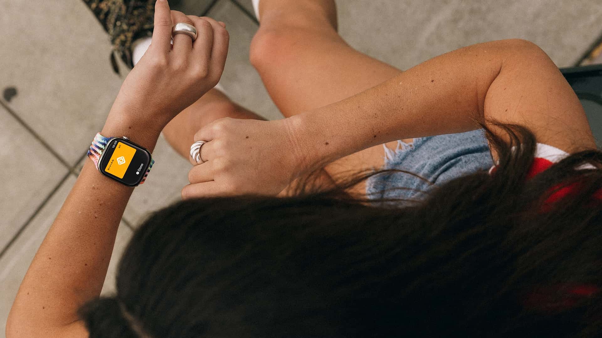 Міжфейс Додатка Rivian Apple Watch