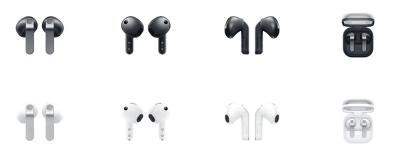 Samsung Galaxy Buds4 earphones