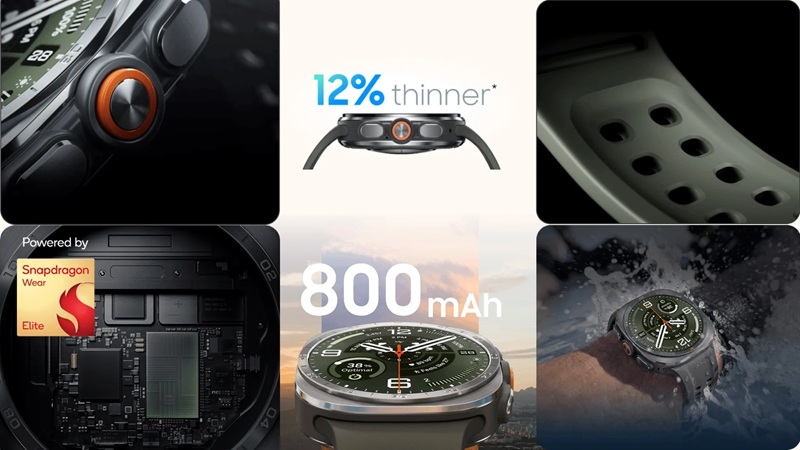 The titanium chassis is 12% thinner than its predecessor while retaining the signature orange Quick Button.