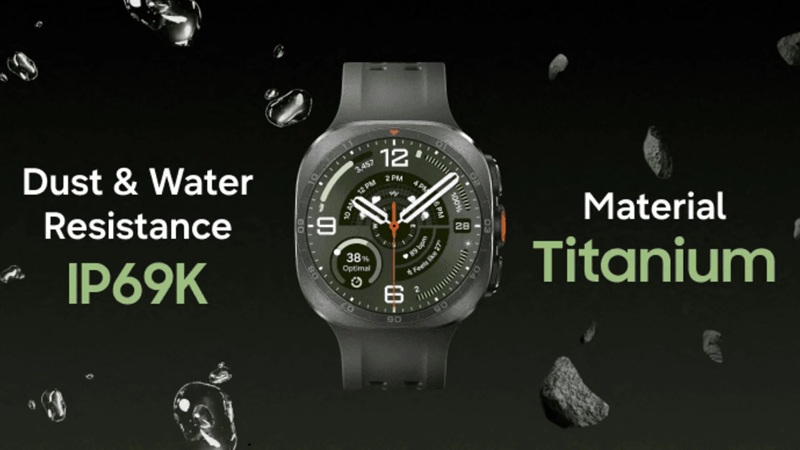 Galaxy Watch Ultra 2 running Wear OS with One UI Watch and Galaxy AI integration.