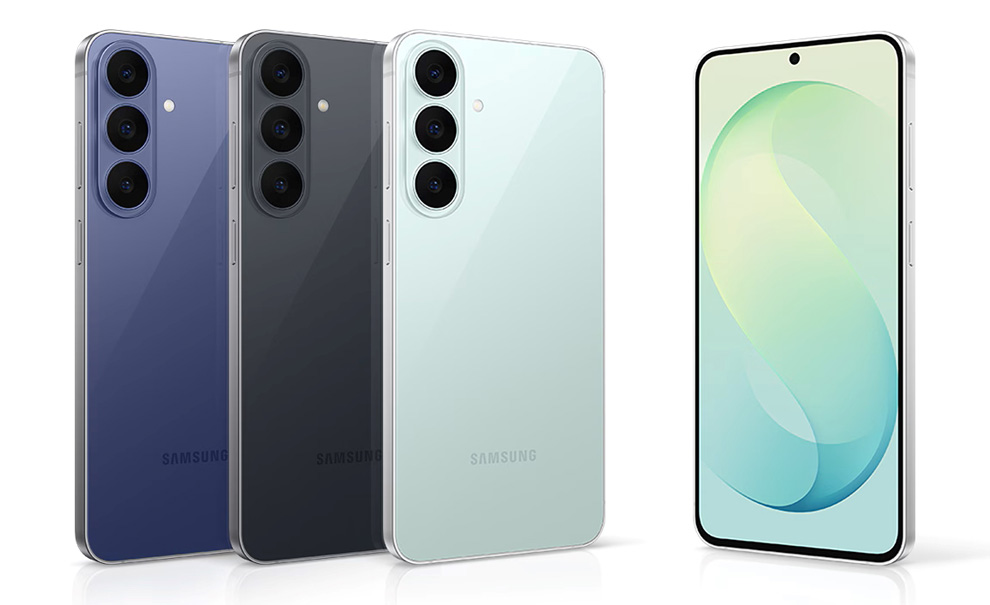 Новый Galaxy S26 FE в трех цветах