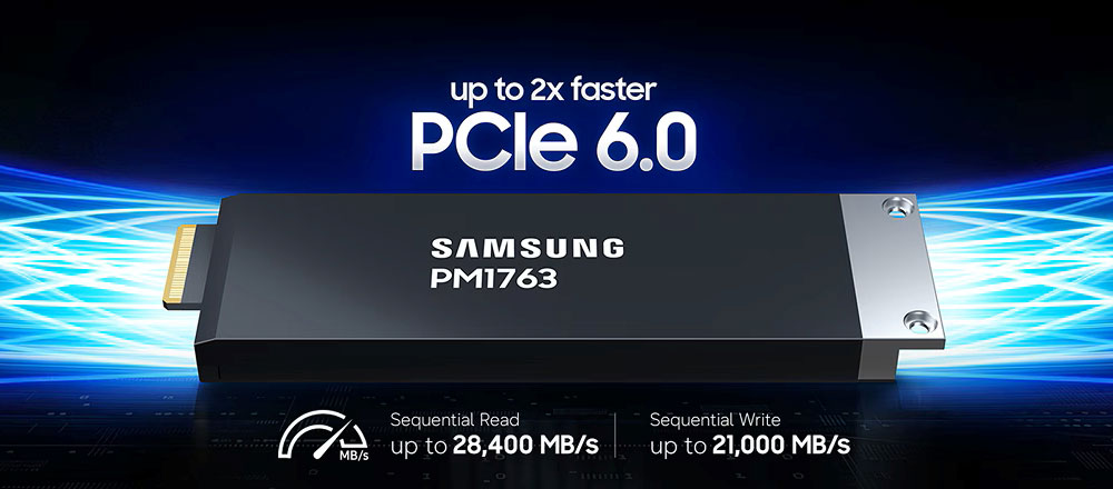 SSD Samsung PM1763 с PCIe Gen6