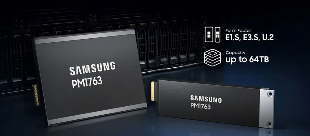 Дизайн SSD Samsung PM1763
