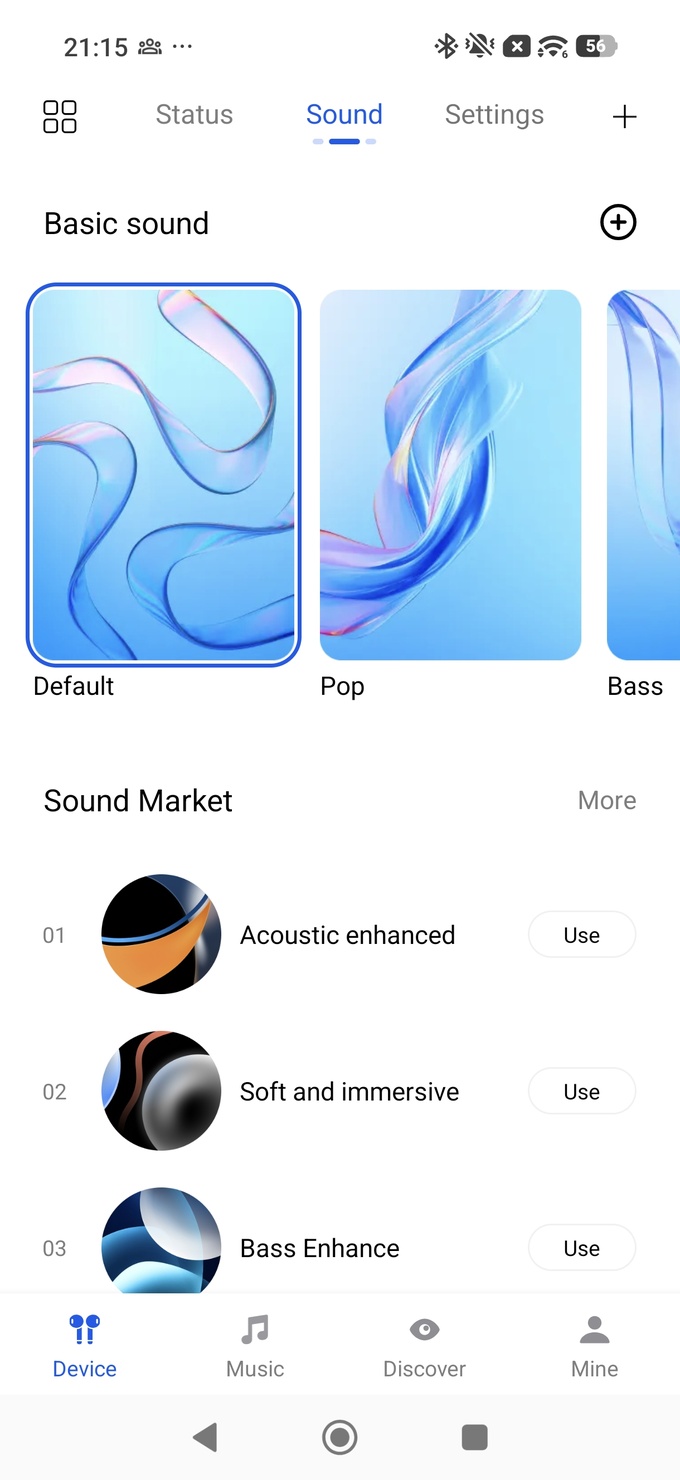 Haylou Sound app - screenshot 2