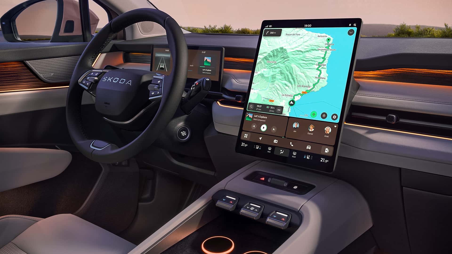Элементы дизайна Skoda Peaq