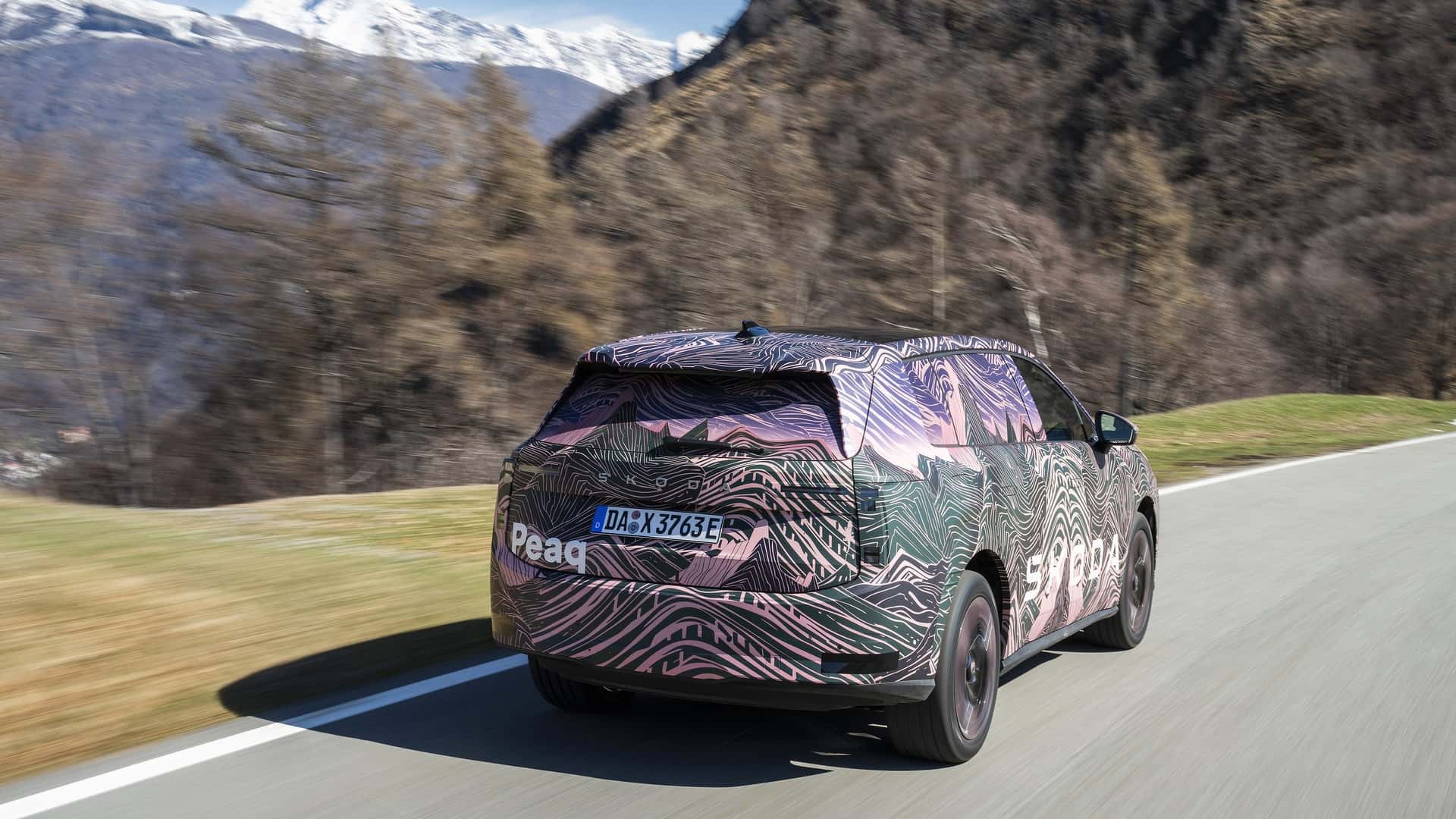 Прототип Skoda Peaq 15