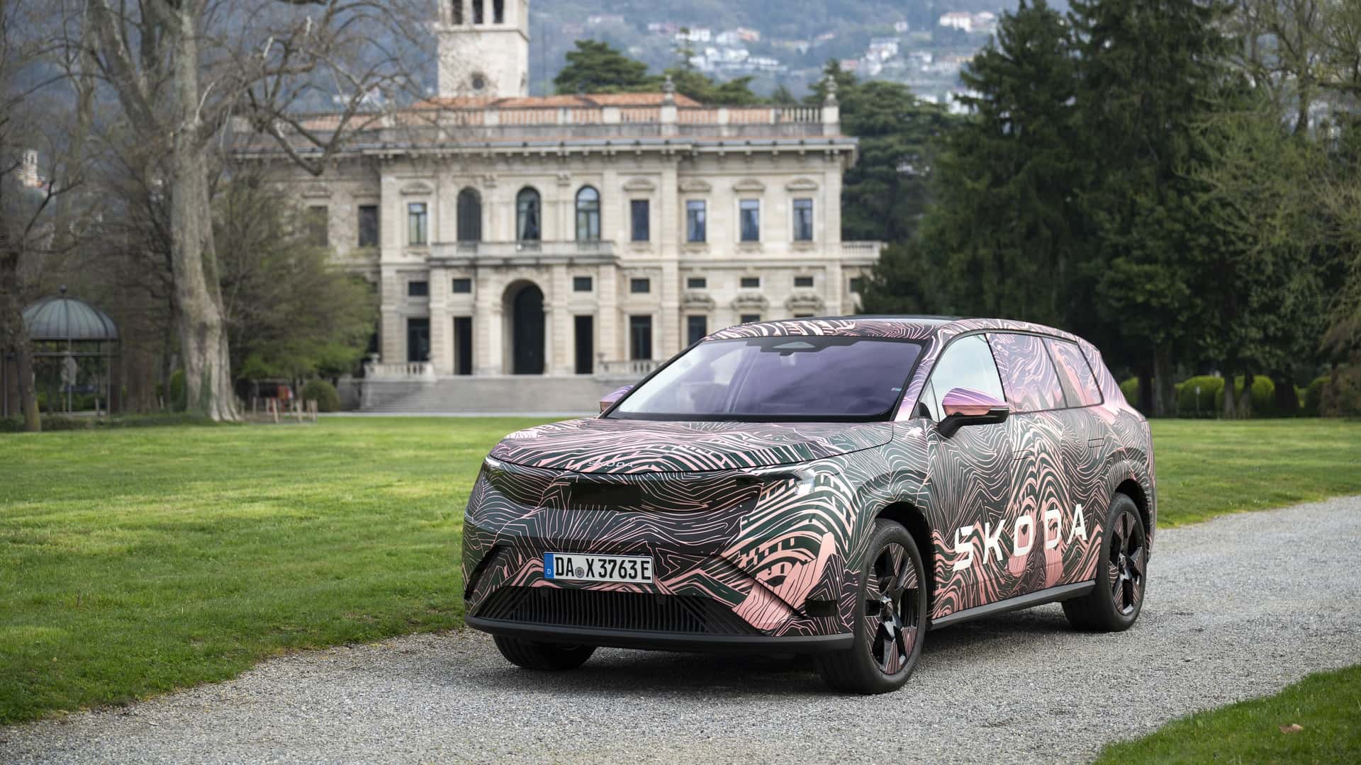 Skoda Peaq на тестах