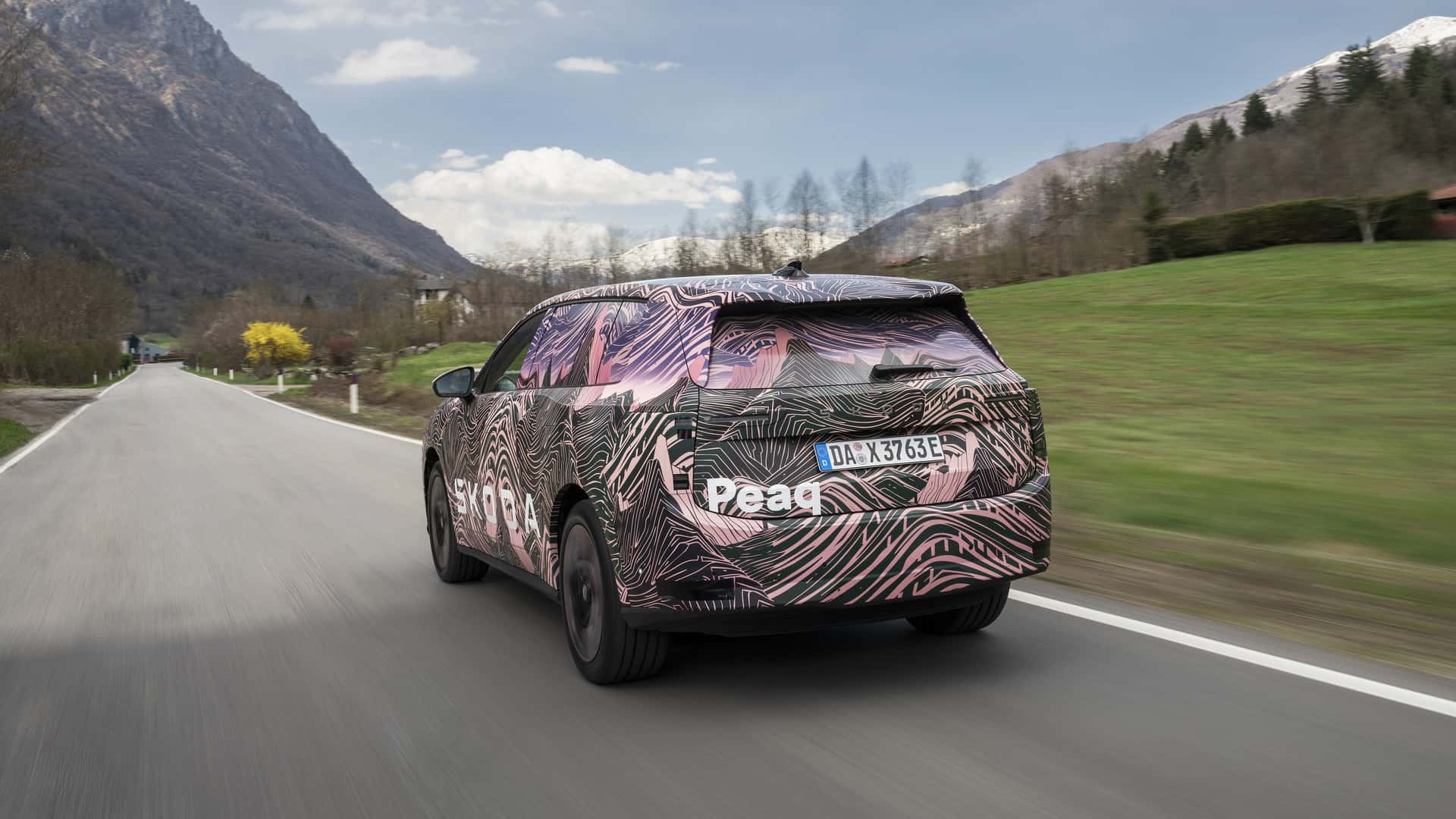 Прототип Skoda Peaq 7