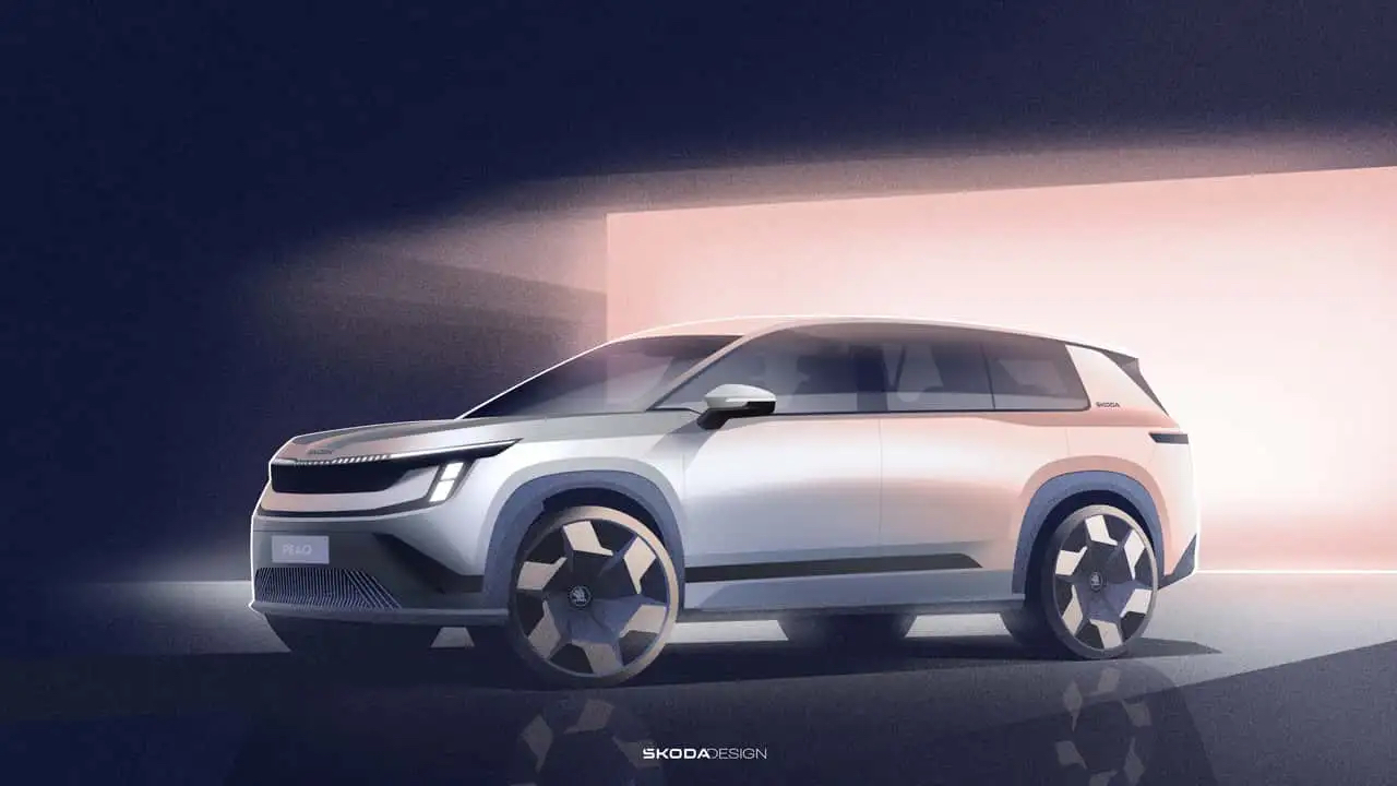 Эскиз Skoda Peaq 2