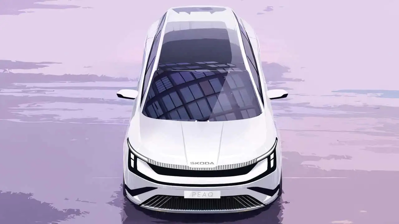 Эскиз Skoda Peaq 3