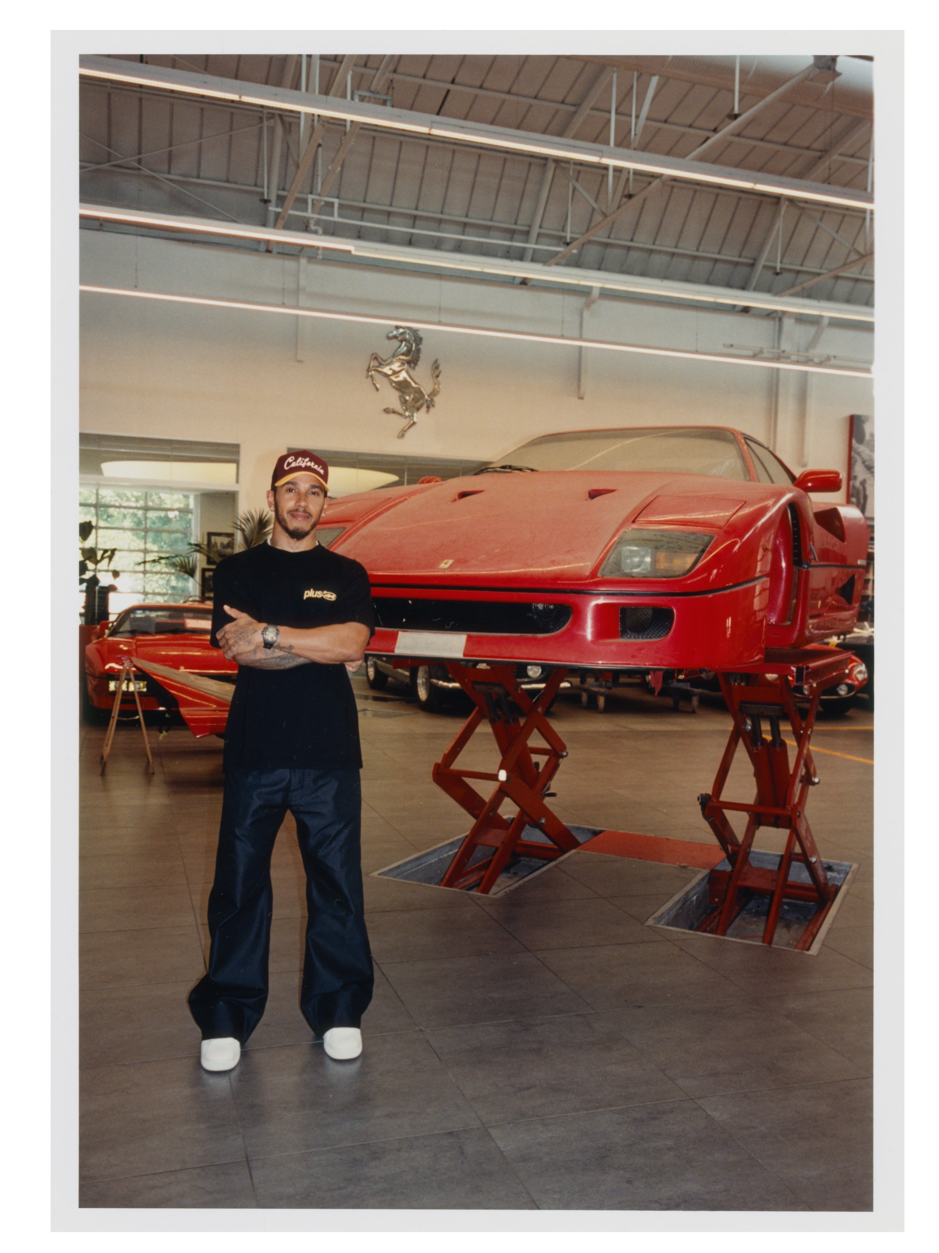 Interior restoration of Ferrari F40