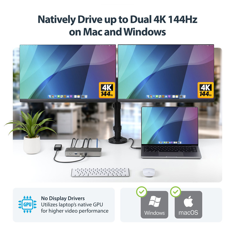 Зображення 4 док-станції StarTech 208N-USB4-DOCK