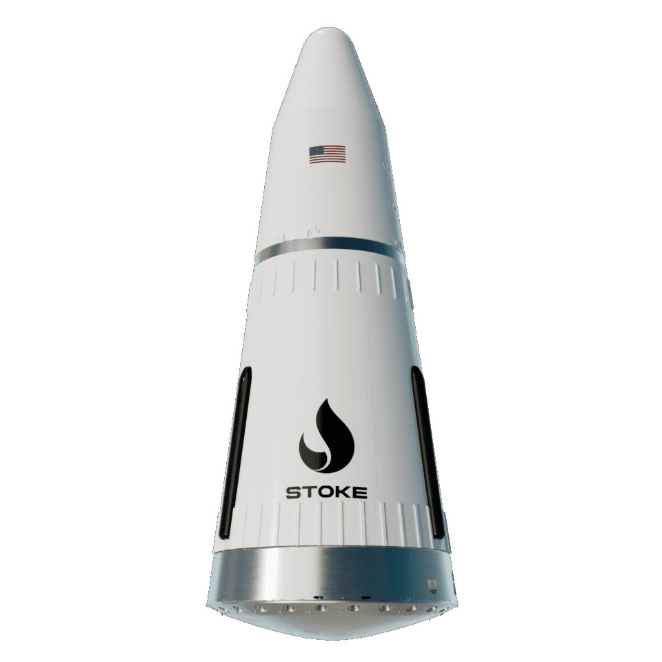Nova second stage. Illustration: Stoke Space