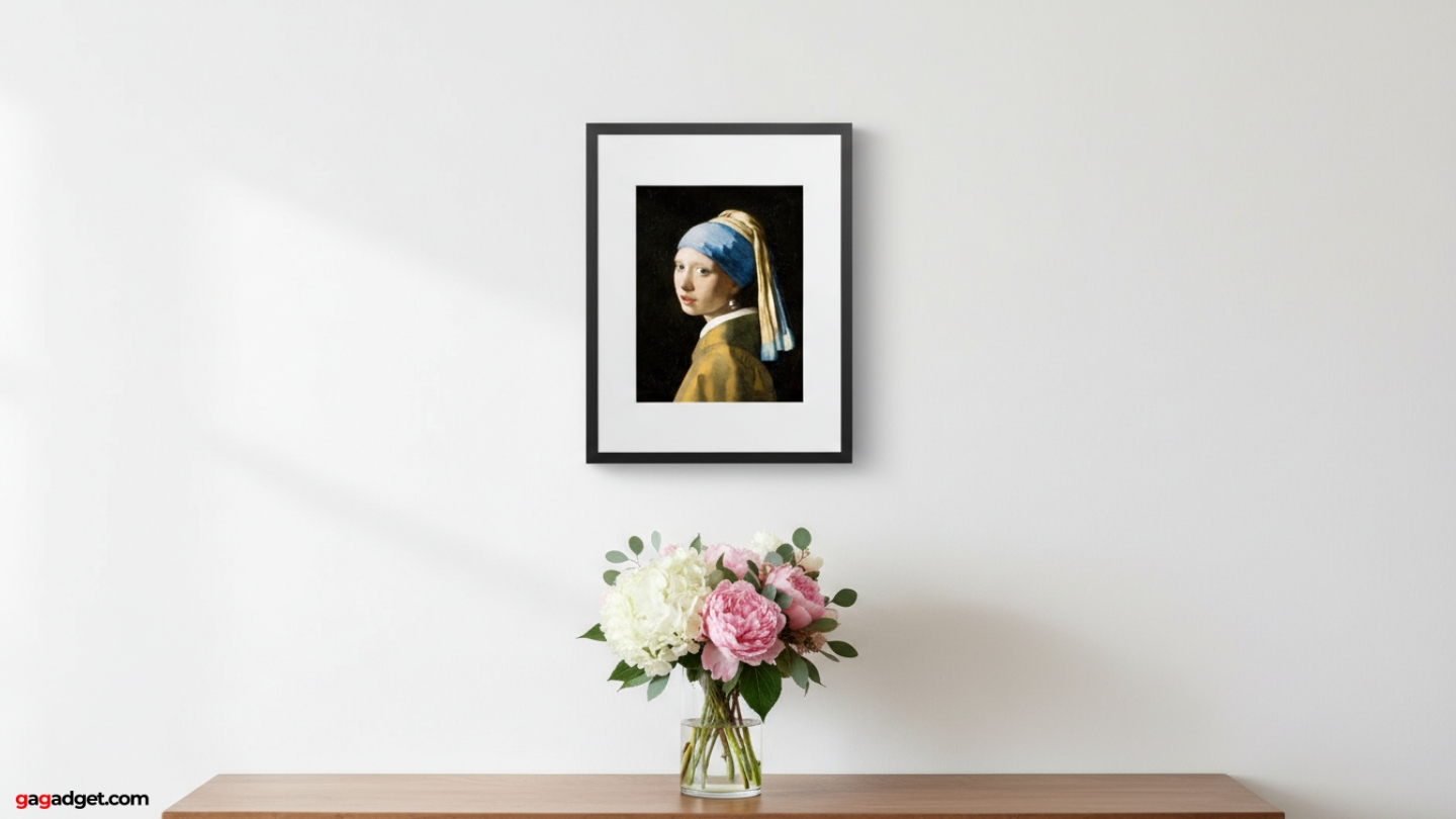 Revue du cadre d'art SwitchBot AI