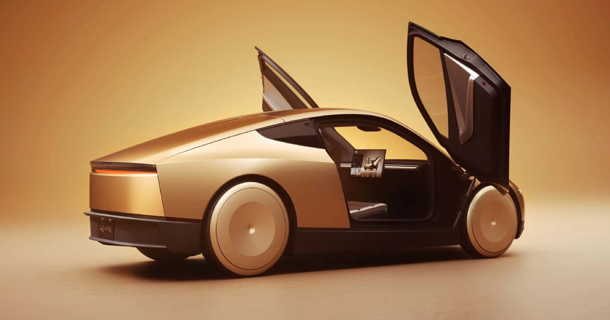 Tesla Cybercab Robotaxi модель 04
