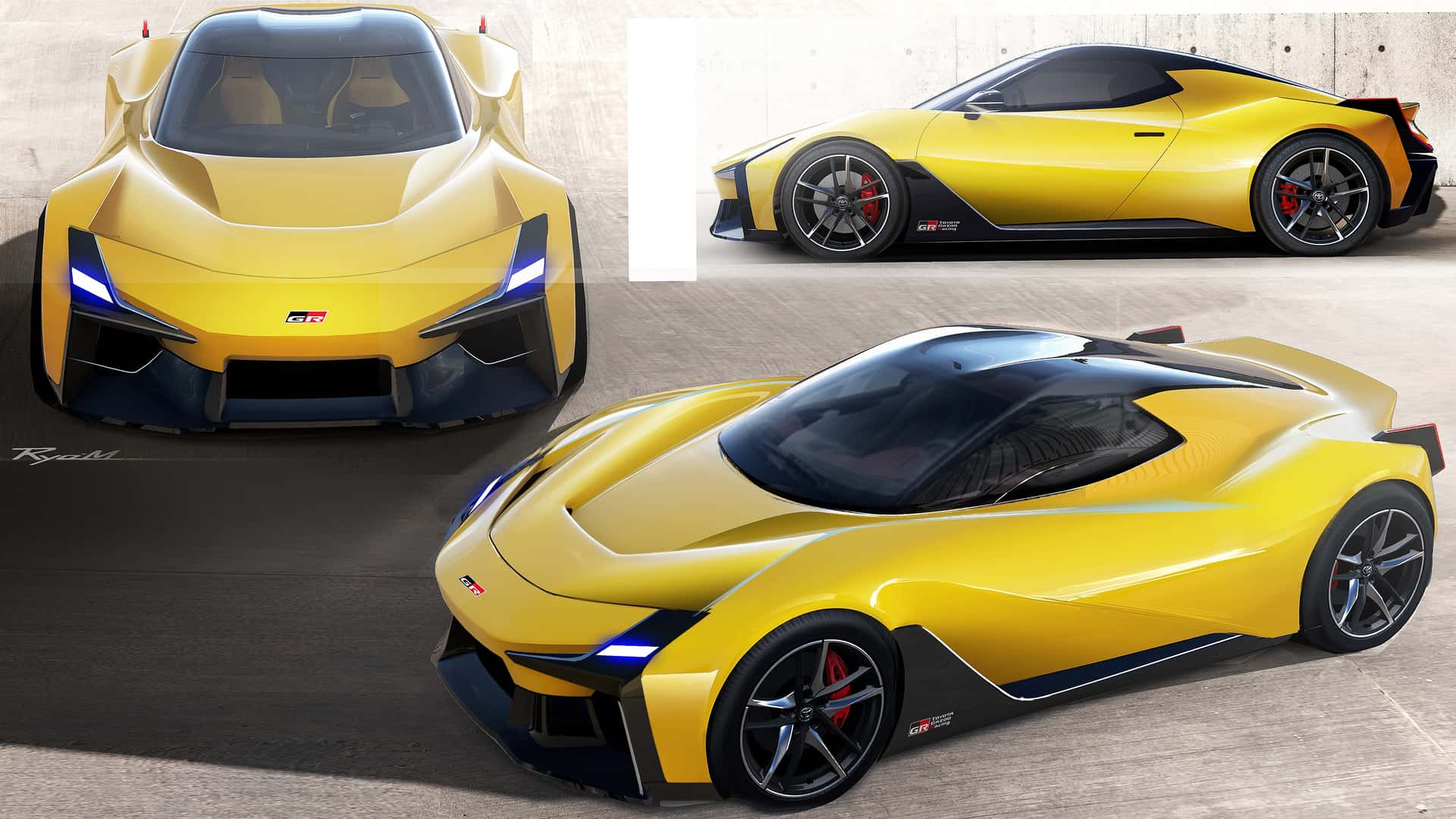 Концептуальний вигляд майбутнього спорткара Toyota FT-Se