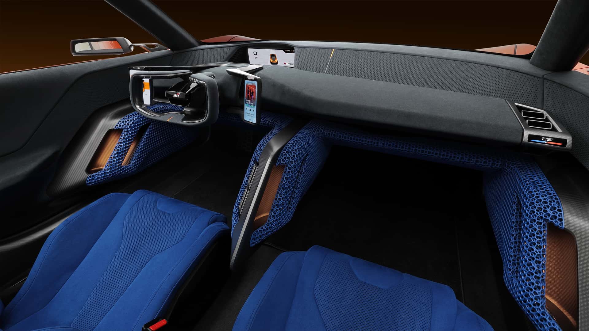 Кокпіт концепту Toyota FT-Se