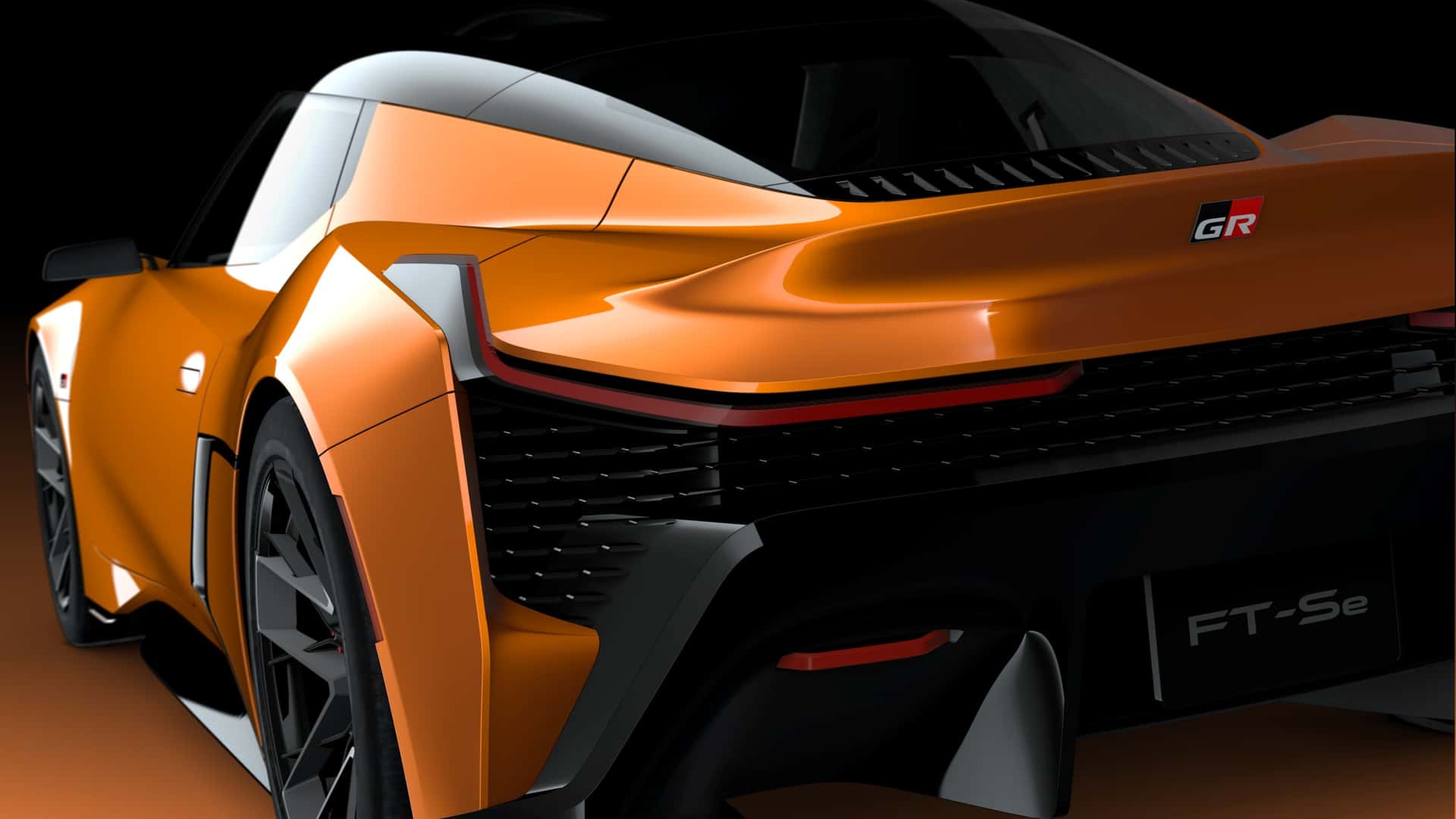 Логотип на капоті Toyota FT-Se
