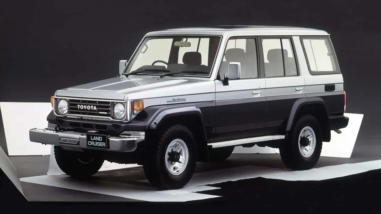 Toyota Land Cruiser 70, модель 1990 года