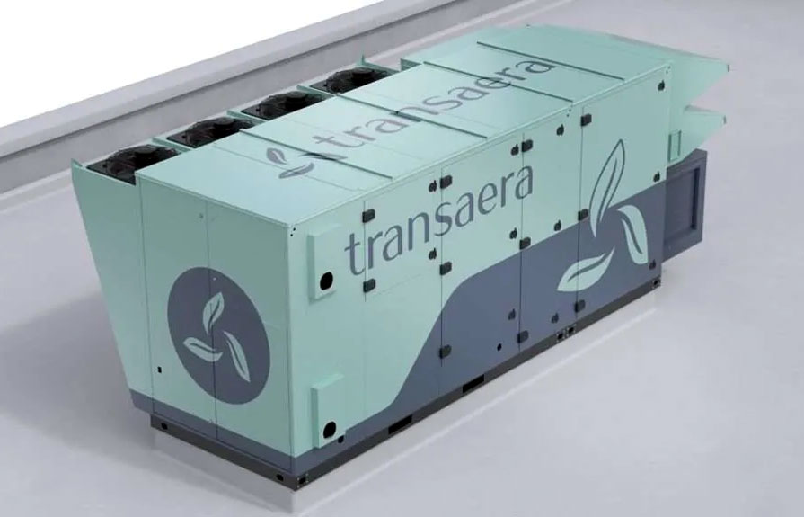 Transaera's Dedicated Outdoor Air System (DOAS). Illustration: Transaera