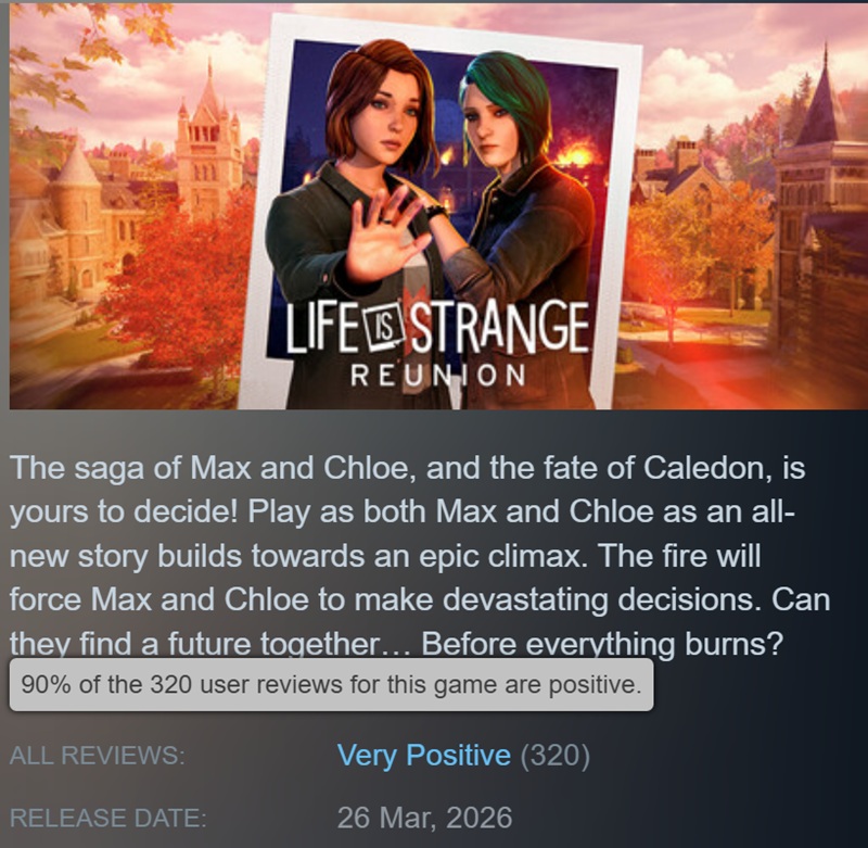 Life is Strange: Reunion image