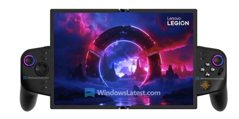 Lenovo Legion Go Fold Close-Up