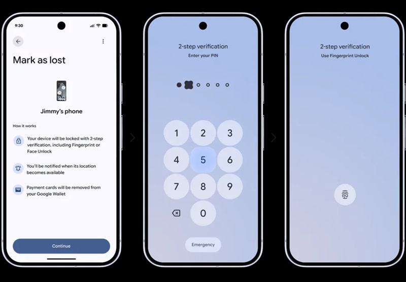 Android 17 renforce la protection contre le vol avec un verrouillage biométrique et un nombre limité de tentatives de saisie du code PIN.