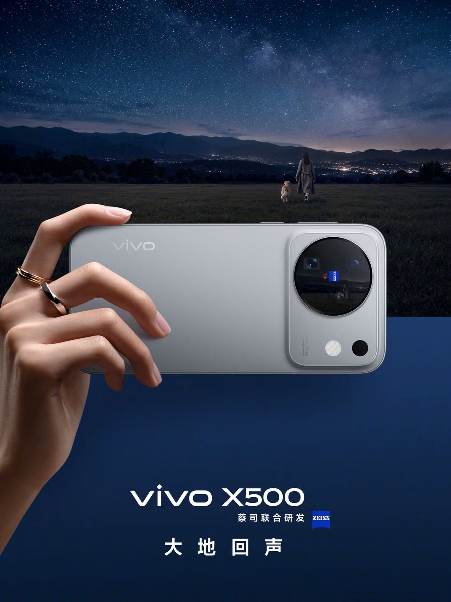 Близкий вид камеры Vivo X500