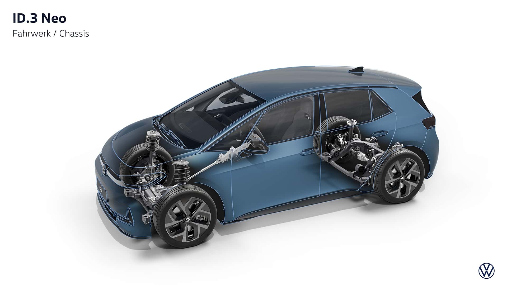 Volkswagen ID.3 Neo 2026 крупный план стильной стороны