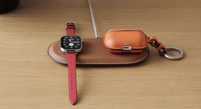Paddock Duo accessory in Hermès leather bag