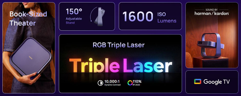 XGIMI Elfin Flip Laser — the 1080p entry model in the new Elfin Flip series.