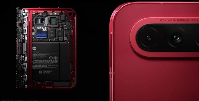 Внутрішній дизайн Xiaomi 18 Fold