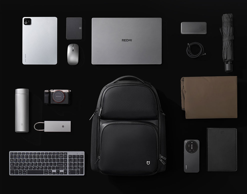 Capacité intérieure du sac. Illustration : Xiaomi
