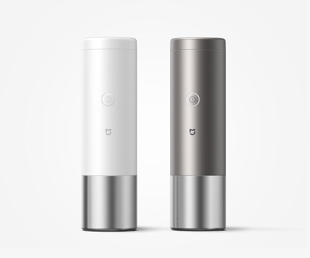 портативная кофемашина Xiaomi Mijia вид слева