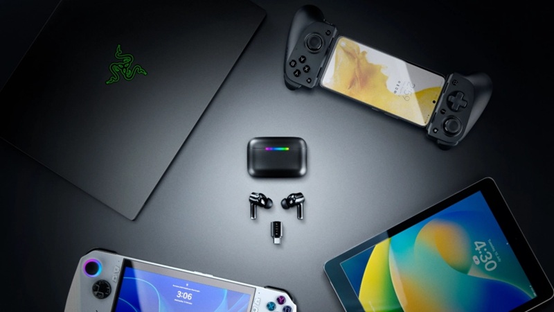 Razer Hammerhead V3 HyperSpeed навушники і кейс